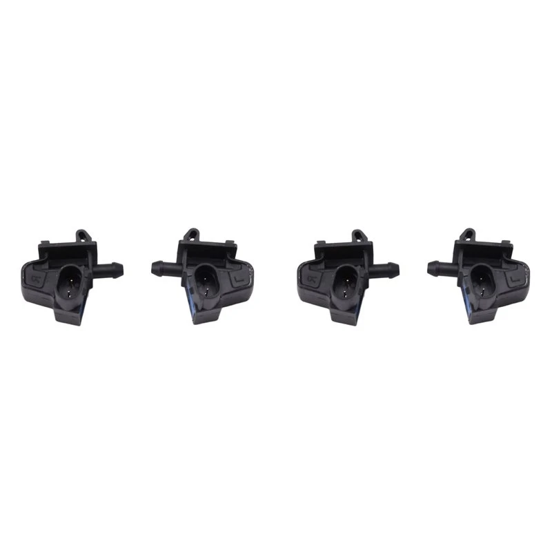 NEW-2Pair 4B0955987 4B0955988 Windshield Washer Nozzle Jet With Heating For A6 1999-2005 Windscreen Cleaning Water Jet