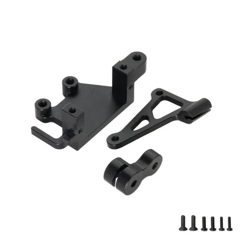 Alumínio Steering Gear Bracket para RC Losi 1/4, Promoto-MX, Motocicleta Elétrica, DIY Peças Upgrade, Peças Retrofit