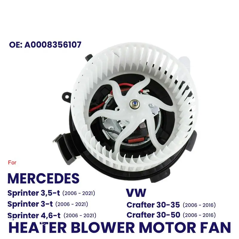 

HEATER BLOWER MOTOR FAN FOR MERCEDES SPRINTER 906 VW CRAFTER 06- LHD/RHD