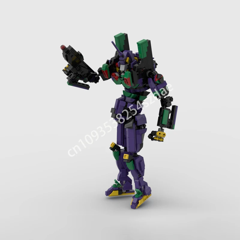 

891 шт. MOC, синхронизированный гуманоидный механизм, 01 строительные блоки, идея, модель, рождественская игрушка, подарок, кирпич, STEM, образовательный