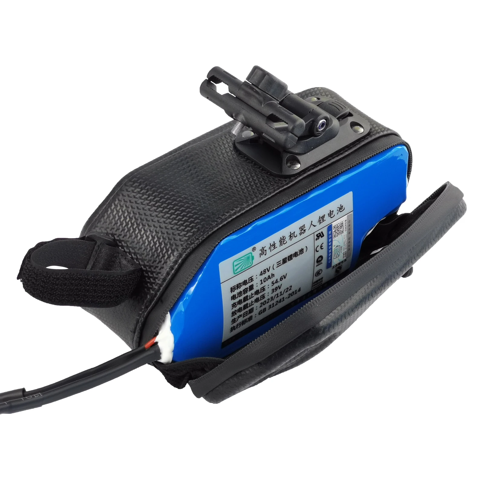 AliExpress NONE 21700 Ebike Lithium ion Battery Pack 36V 48V 10Ah Sam/sung50E for 0-500w Bicycle Scooter Electric Vehicle with Waterproof Bag