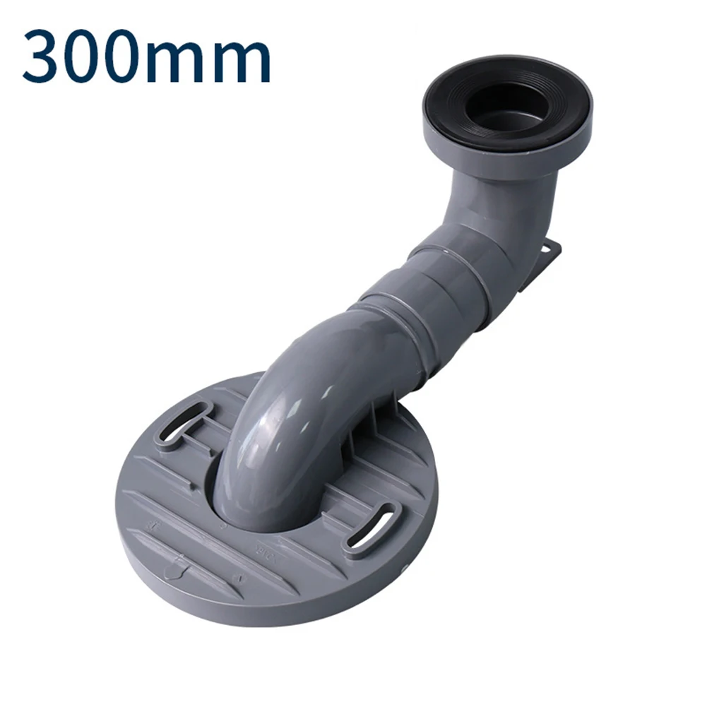 Leak-proof Solution Adjustable PVC Shifter As Shown Adjustable Toilet Siphon Shifter Compatible With 110mm Outlet