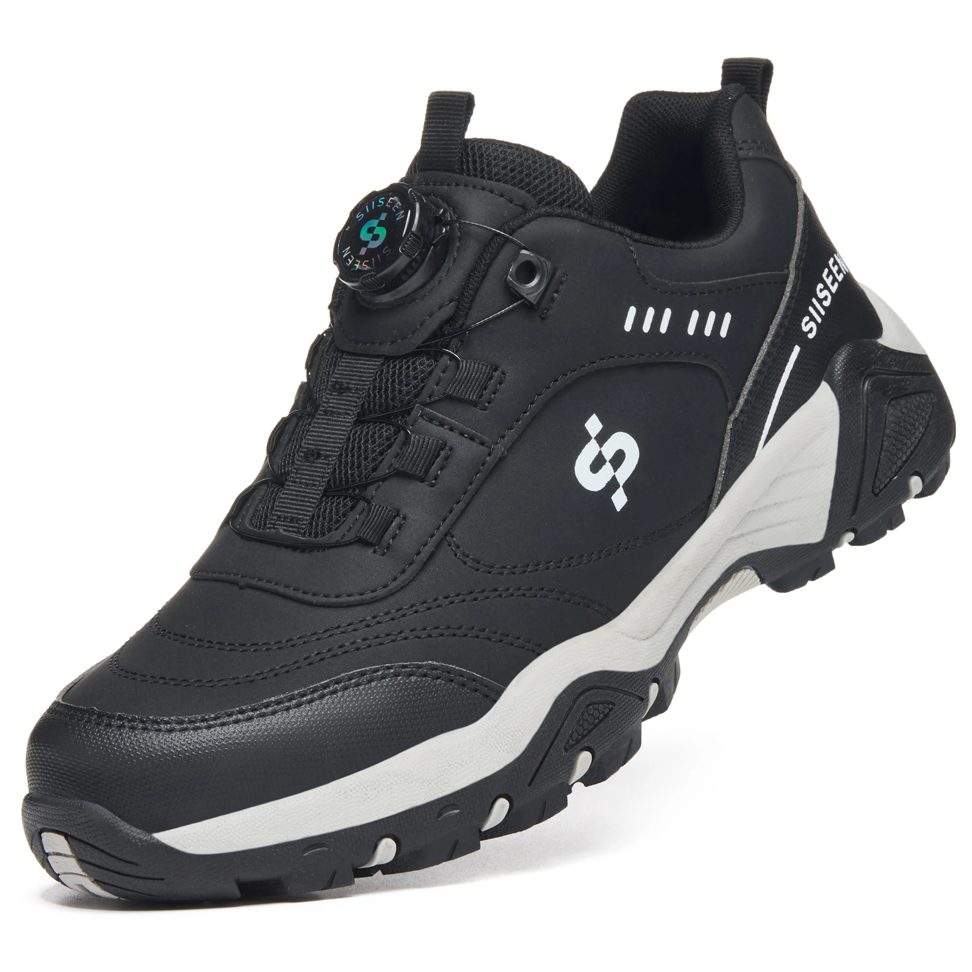 New Rotating Button Safety Shoes Puncture Resistant Work Shoes For Man