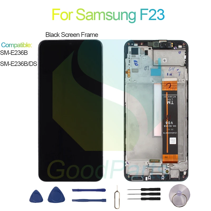 For Samsung F23 LCD Display Screen 6.6“ SM-E236B, SM-E236B/DS F23 Touch Digitizer Assembly Replacement