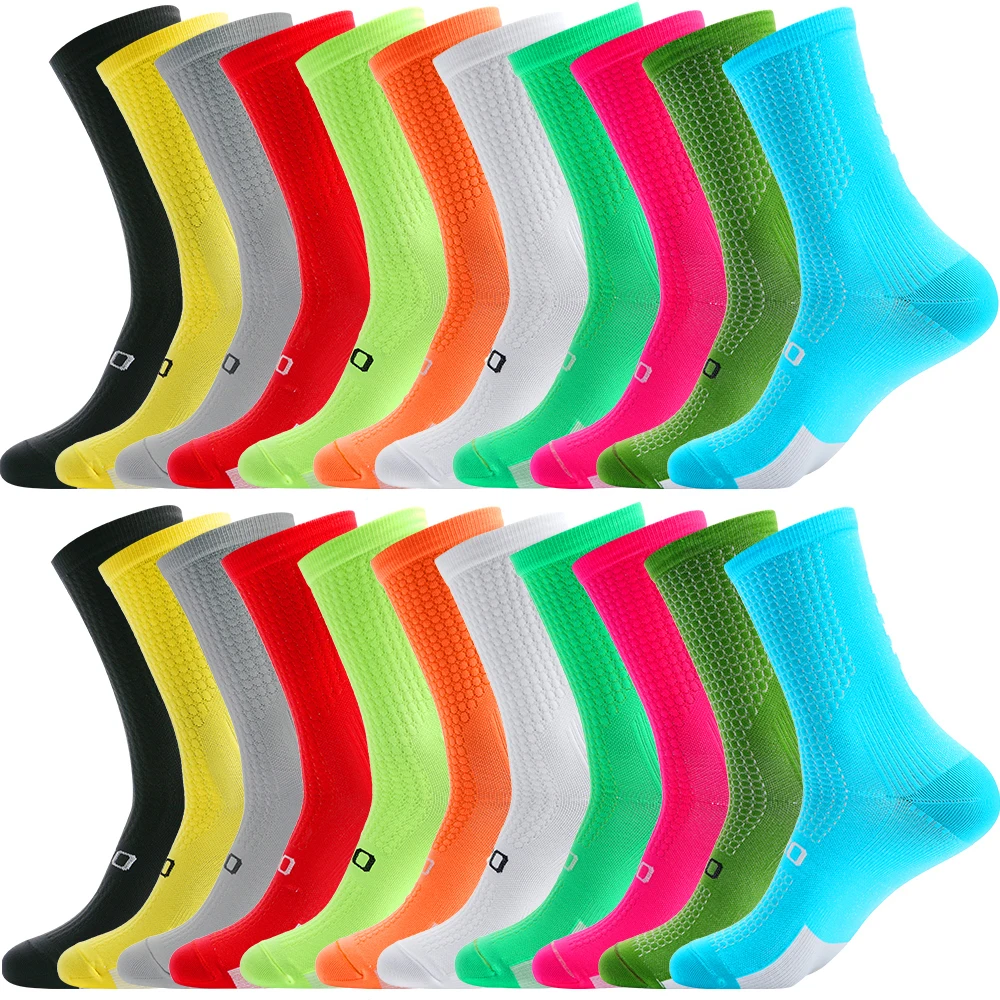 

Basketball Football 2023 Socks Breathable Outdoor socks slip Non Cycling Protect Feet Wicking Bike Running Football Sport Grip S