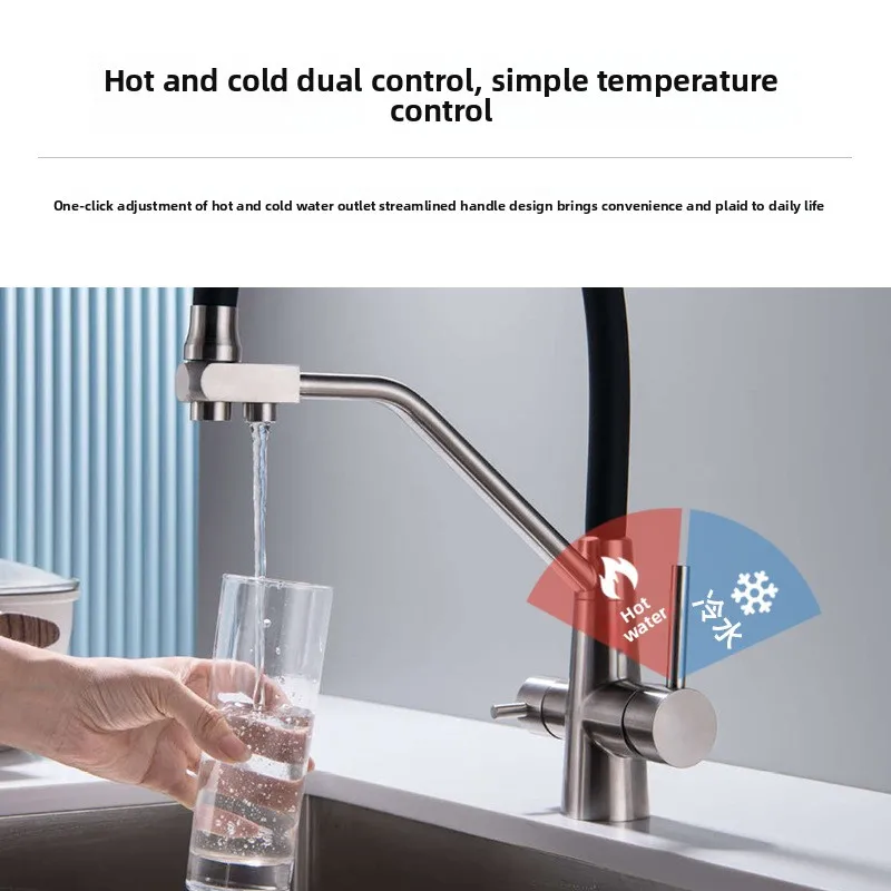 تصفية بالوعة المطبخ الحنفيات تنقية الحنفية 360 تدوير تصفية المياه الحنفية للمطبخ 3 في 1 تنقية سفينة بالوعة خلاط #4