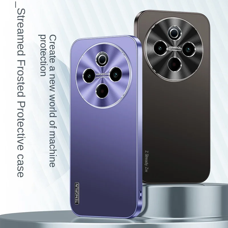 

Роскошный матовый чехол из алюминиевого сплава с проточной головкой для vivo Y300 Pro, чехол для телефона с военной защитой от падения для vivo Y300 Pro 6,77 дюйма