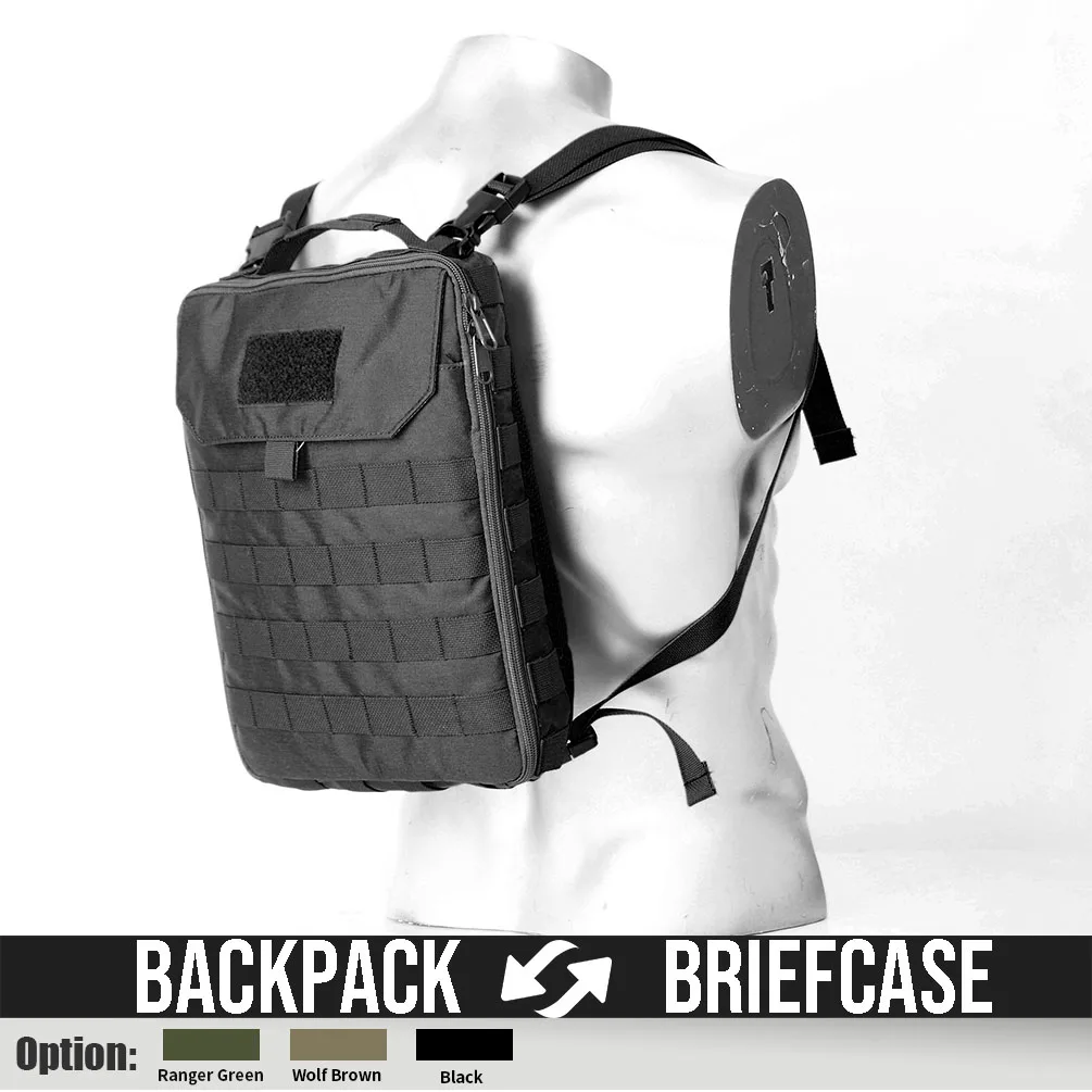 AA Shield Triple-B Series Bulletproof Soft Plate Backpack  Vest Transform Body Armor Insert Tactical Ipad Briefcase Kit