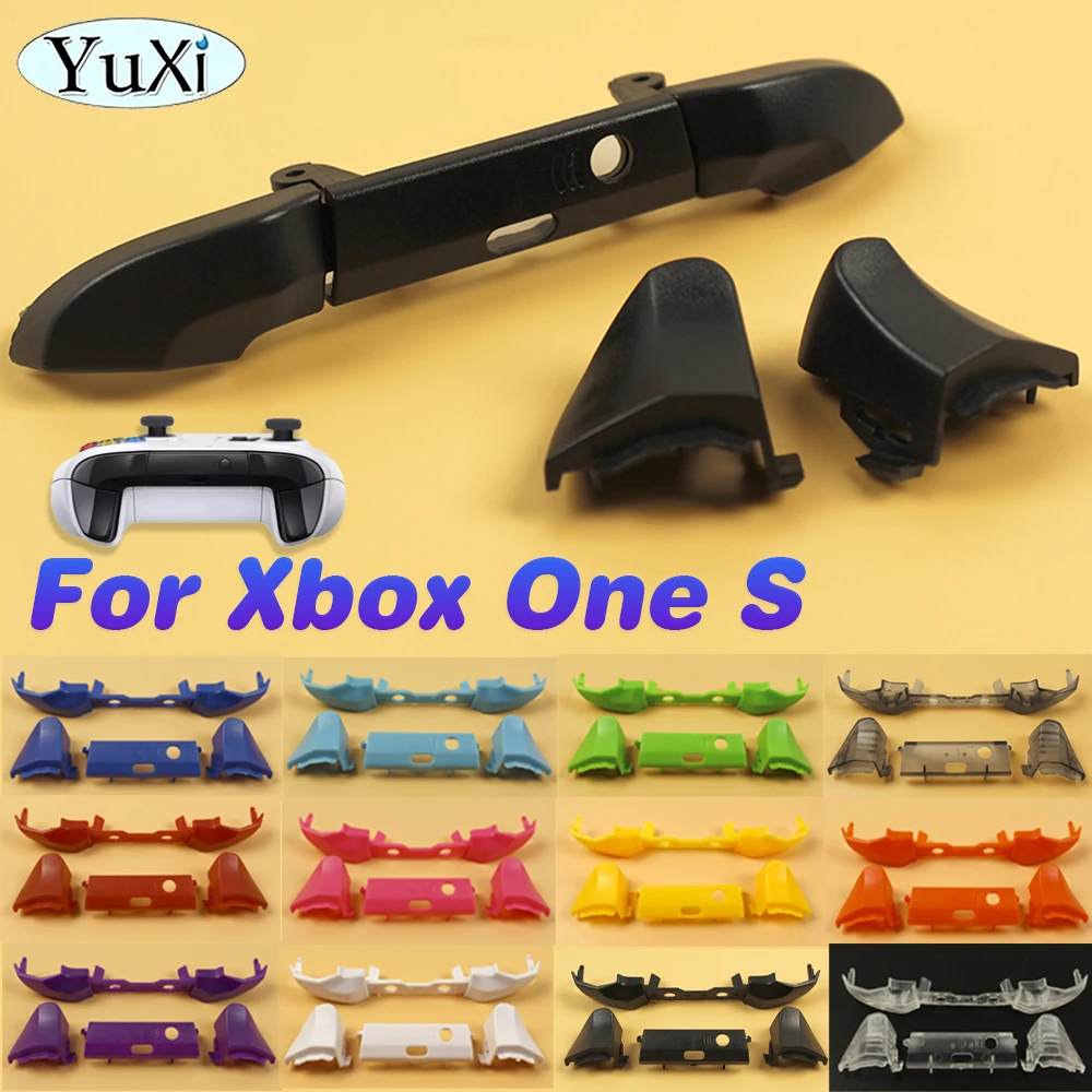 1Set LB RB LT RT Trigger Buttons For Xbox One S Slim Bumper Middle Bar Holder Gamepad Controller Replacement Accessories