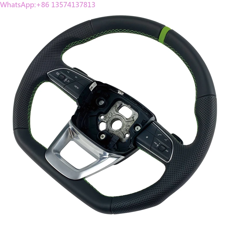 

Real Carbon Fiber Steering Wheel Fit for Audi RS3 RS4 RS5 RS6 RS7 S3 S4 S5 2017 2018 2019 2020 Carbon Fiber Steering Wheel