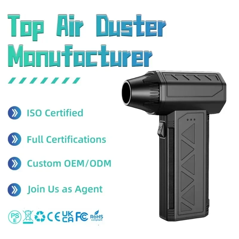 2026 NEW Black Super Long Battery Life Air Blower, Turbofan, Brushless Motor For Detail Processing Equipment, Snow BlowerDryer