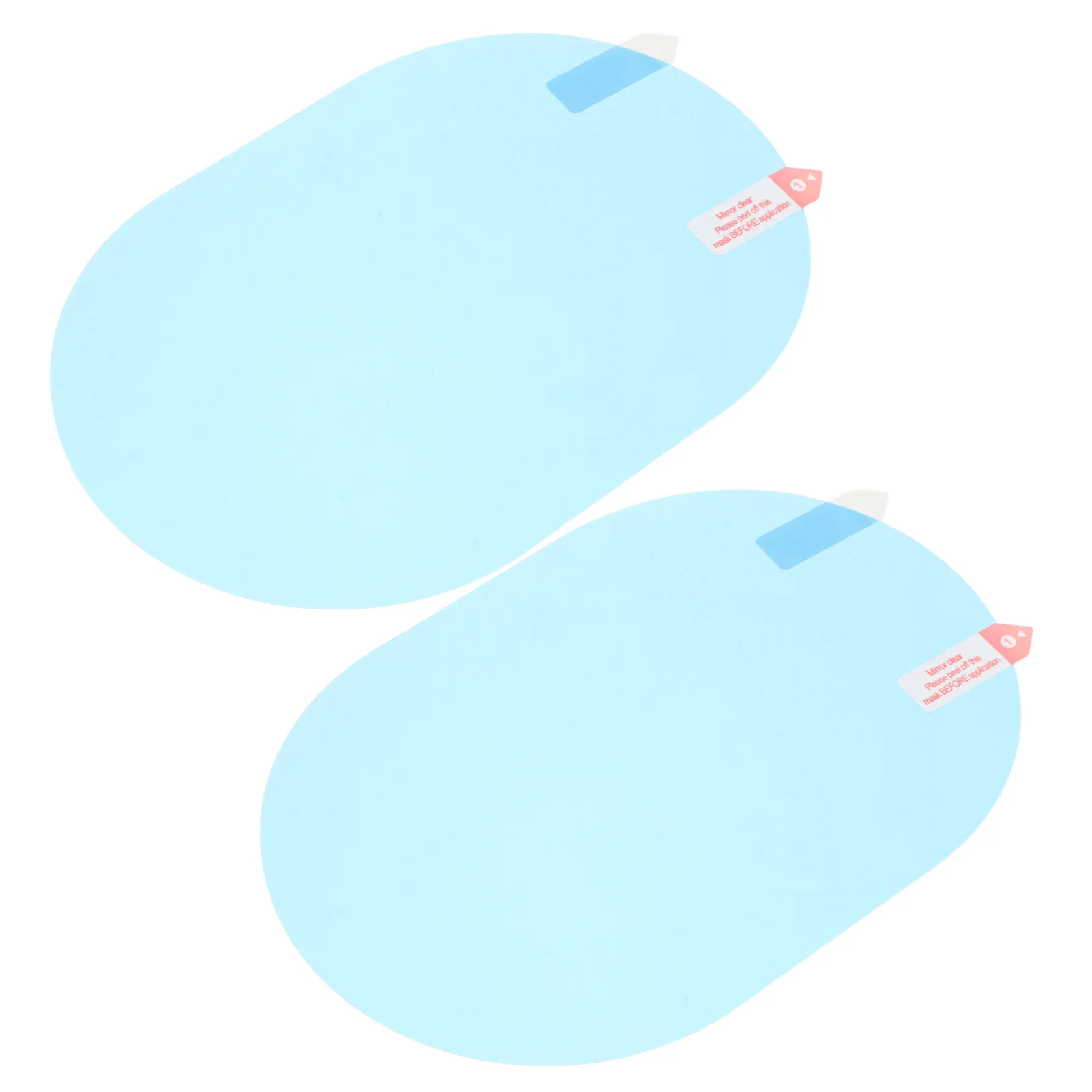 

2Pcs Car Rearview Mirror Rainproof Film Anti-Fog Waterproof Coating Universal Fit Cars Trucks 5.7inchx3.93inch Clear View Rain