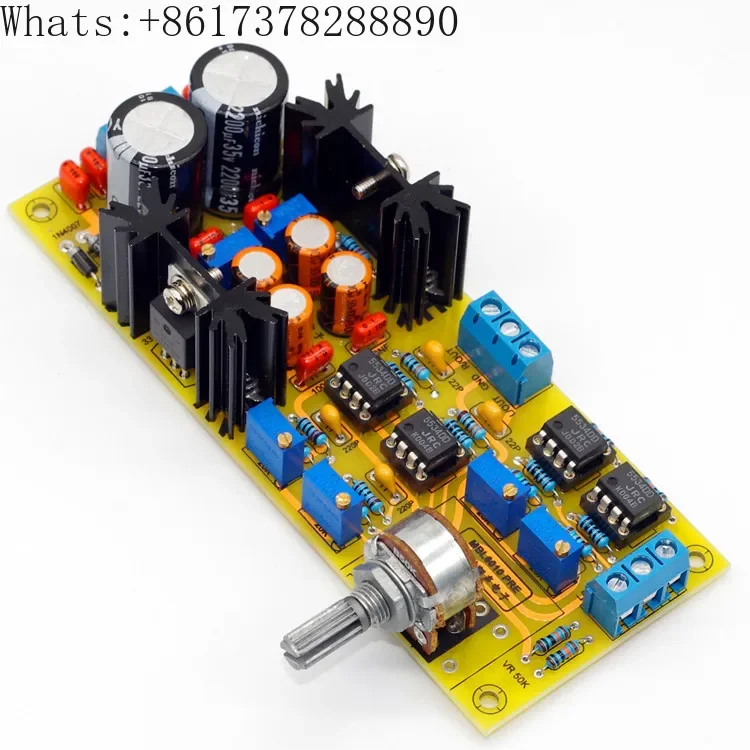 MBL6010 Power Amplifier Pre-finished Board DIY Op Amp Pre-stage PCB 5534 Enthusiast Pre-stage Kit