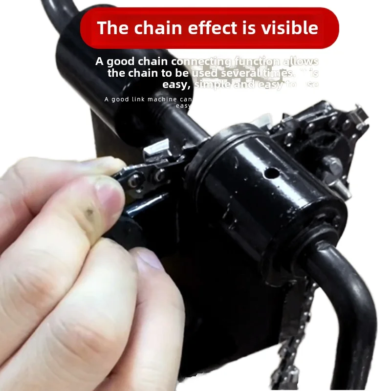 Chain removal tool saw remover joining machine, quick chain joining machine, 3/8