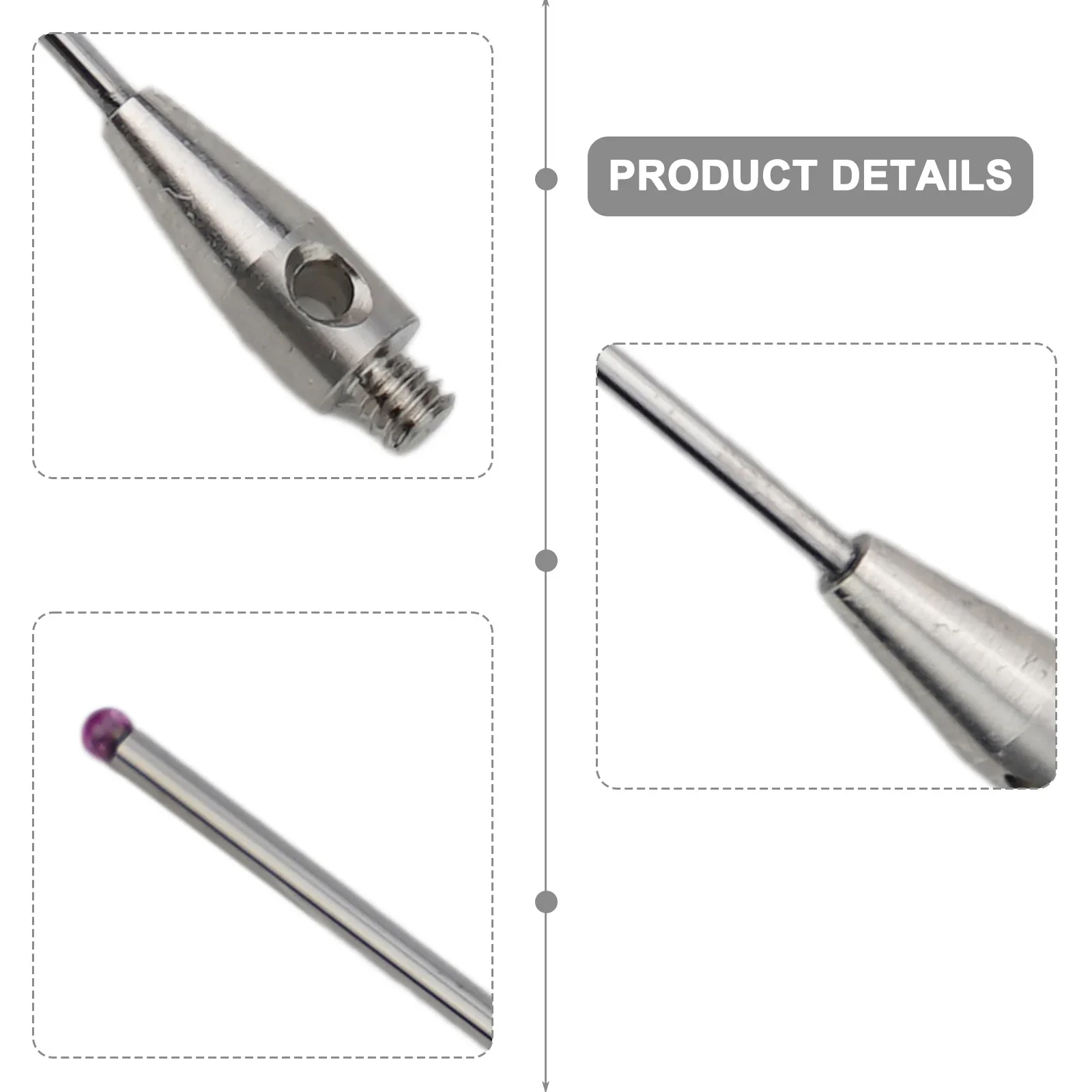 Imagem -03 - Cmm Sonda Stylus 20 mm Carboneto de Tungstênio mm Ponta Esfera m2 Sonda de Contato Substituir Acessórios 1x A50030033