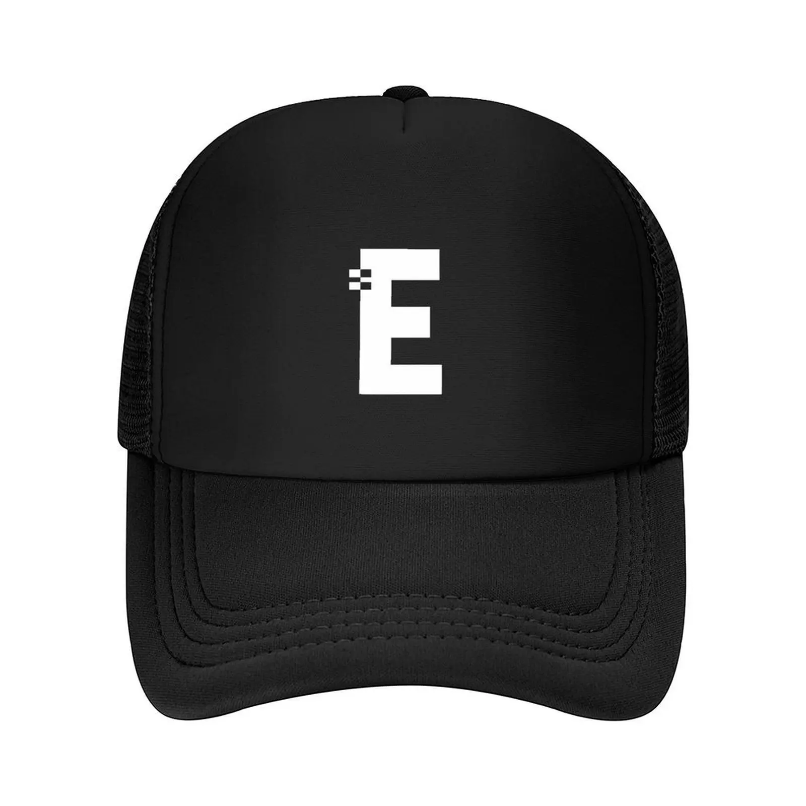 

Letter E Alphabet Initial Monogram Baseball Cap Rugby Unique hats Golf Hat Hip Hop Men Hats Women's