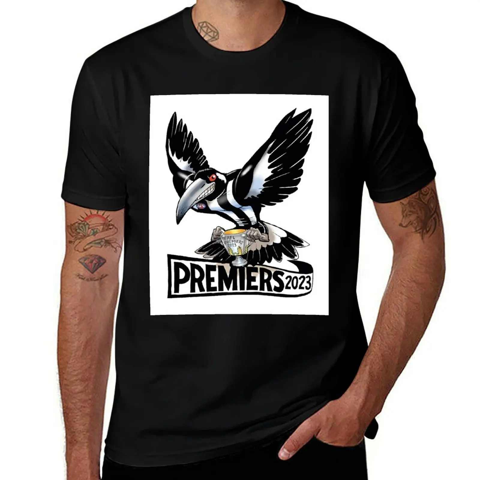 

Afl collingwood T-Shirt cotton man t-shirts custom t shirt shirts graphic plus sizes outfits for men