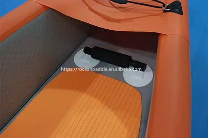 Caiaque inflável do PVC do ponto da gota do estoque da fábrica 2 pessoas que pesam o caiaque com dois assentos