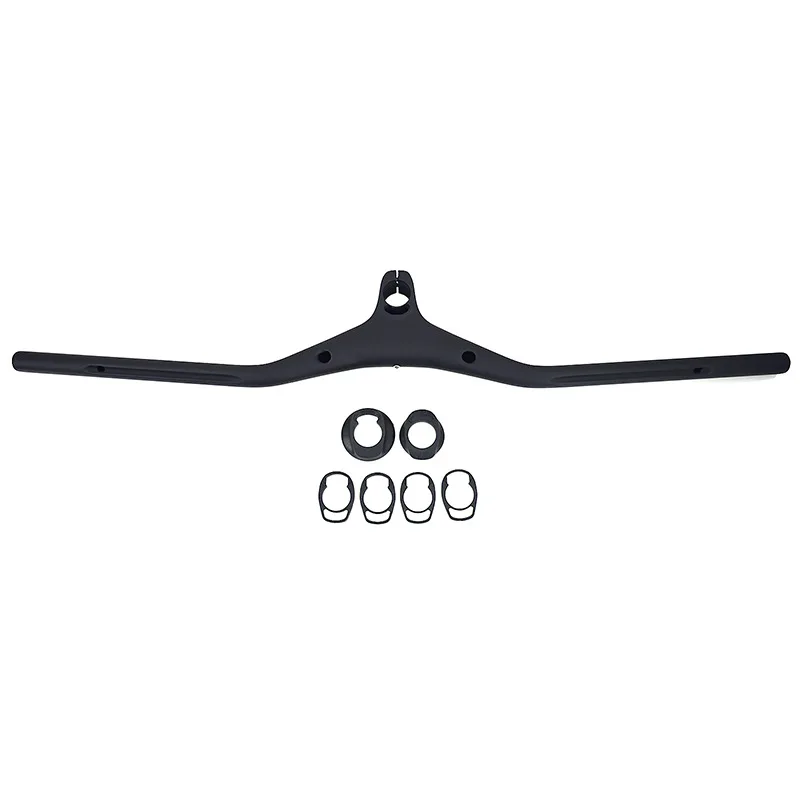 

Full Internal Cable Carbon Fiber MTB Integrated Handlebar Stem Combo 17-Degree One-Piece Bar 28.6mm Clamp