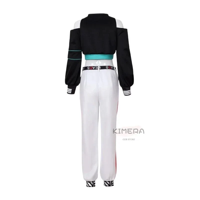 Shiraishi An Shiraishi Cosplay Costume Wig Project Sekai Stage VBS Uniform Women Anime Cosplay Pants Suit Halloween Party Set