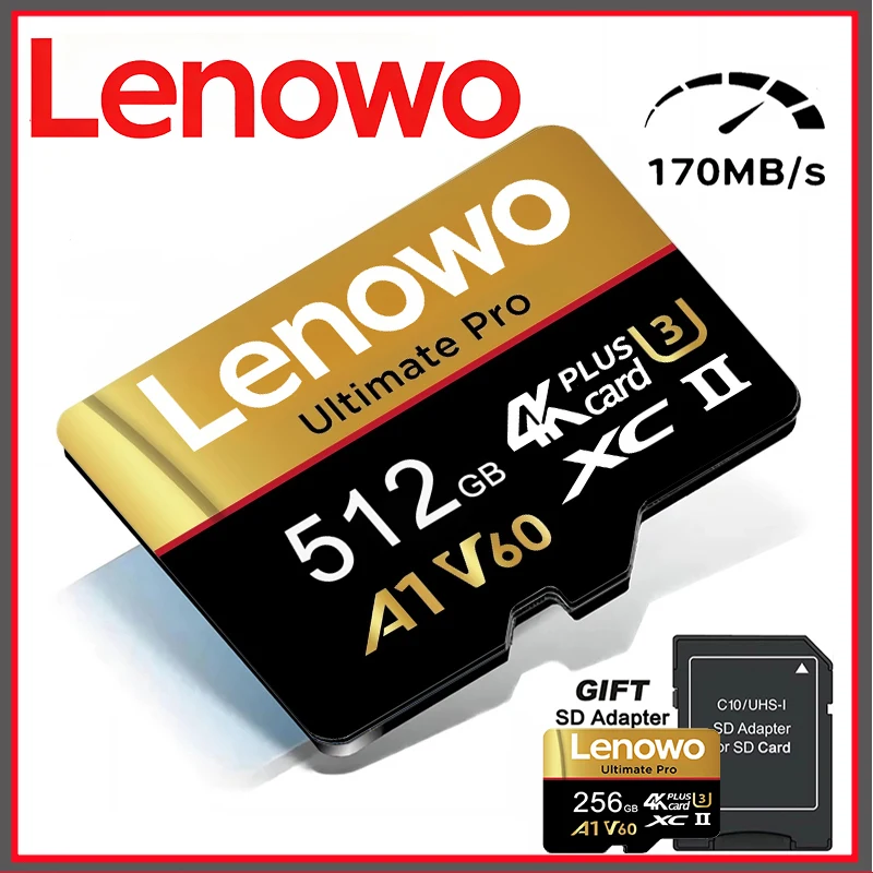 Reliable Memory Card 512GB Micro TF SD Card 256GB SD Cards 128GB TF Cards 16GB Shockproof A1 Class 10 for Drone/GPS/Phone
