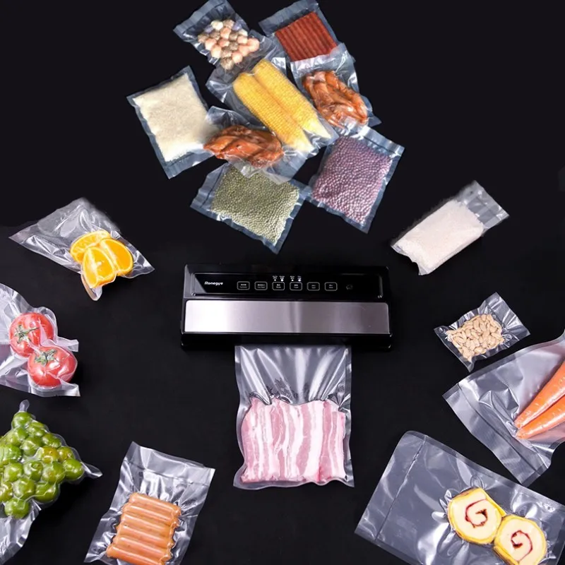 Automatic Vacuum Packaging Machine Household Seal Packing Machine Food Vacuum Sealing Small Fresh-keeping Plastic Sealing Device