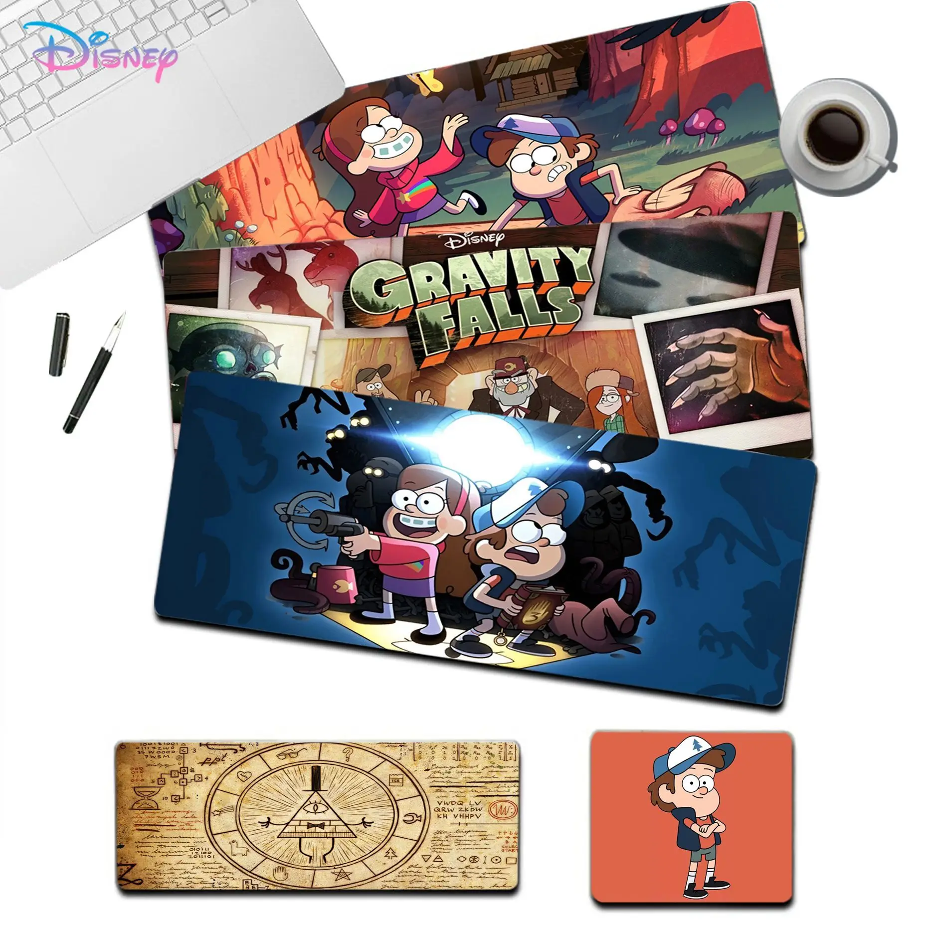 

Disney Gravity Falls Mousepad Beautiful large gaming mousepad L XL XXL gamer mouse pad Size for Game Keyboard Pad for Gamer