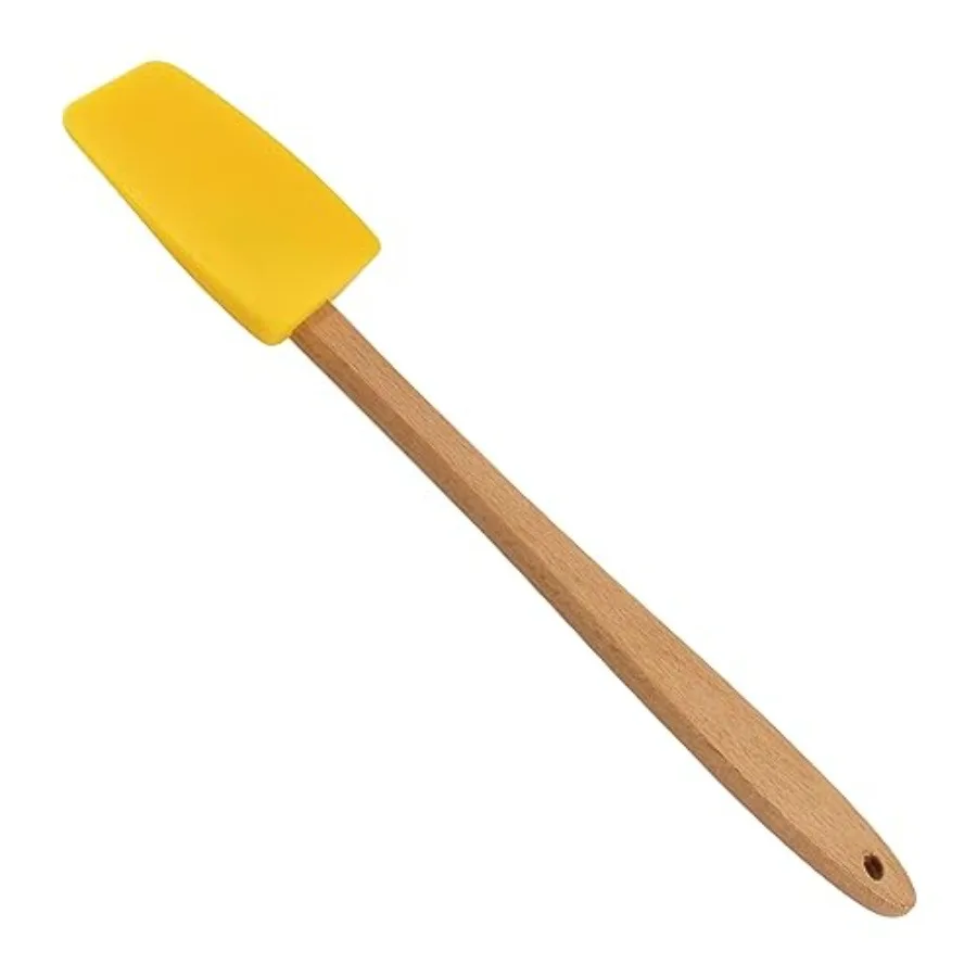 

RandM Intertiol Mini Spoon/Spatula Silicone 7.75" Yellow