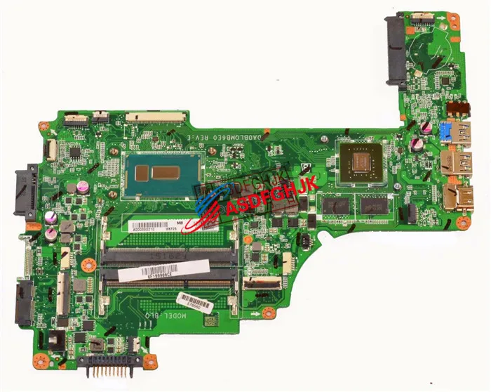 Original FOR Toshiba Satellite P50-C Laptop Motherboard w i5-5200U 2.2GHz CPU A000390210 fully tested