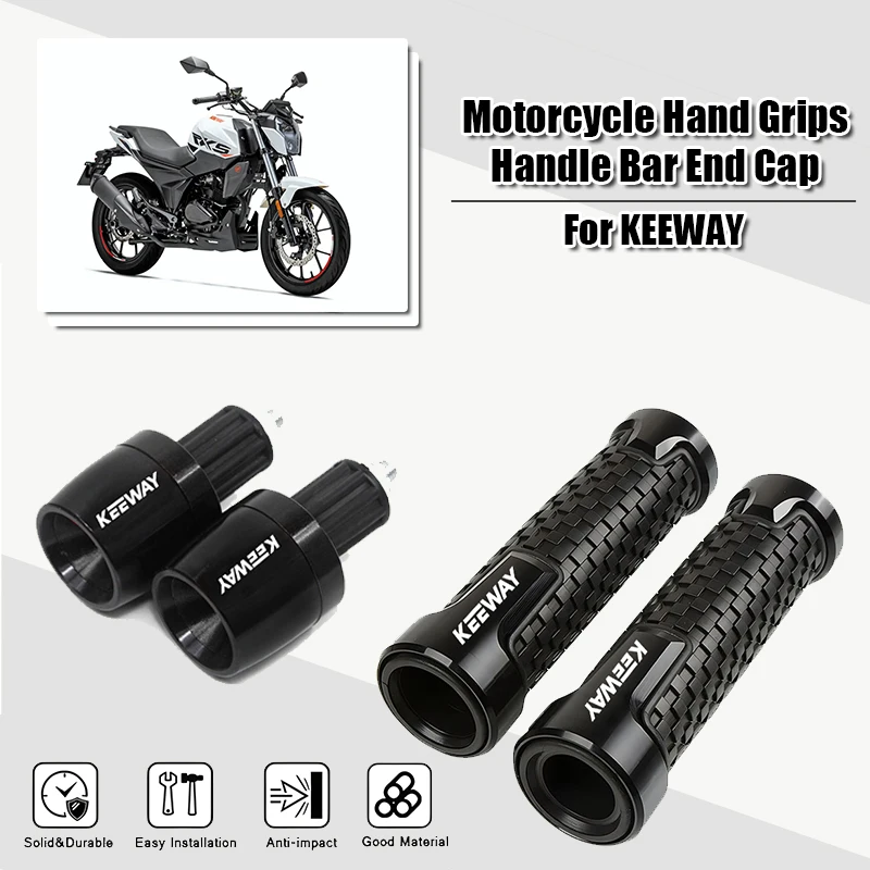 Puños de Manillar para Motocicleta Keeway Hurricane 50, Vieste 300, Zahara, Cityblade, K-Light, RKV, RKF 125, RKS 150