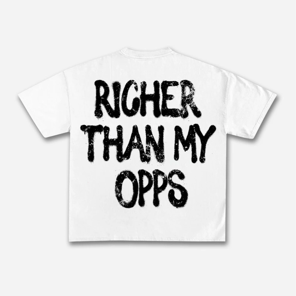 الأكثر من My Opps خمر مجردة رجل الجرافيك القطن تي شيرت الرجال النساء Y2K قصيرة الأكمام المعتاد تي شيرت الشارع الشهير المحملة القمم #6