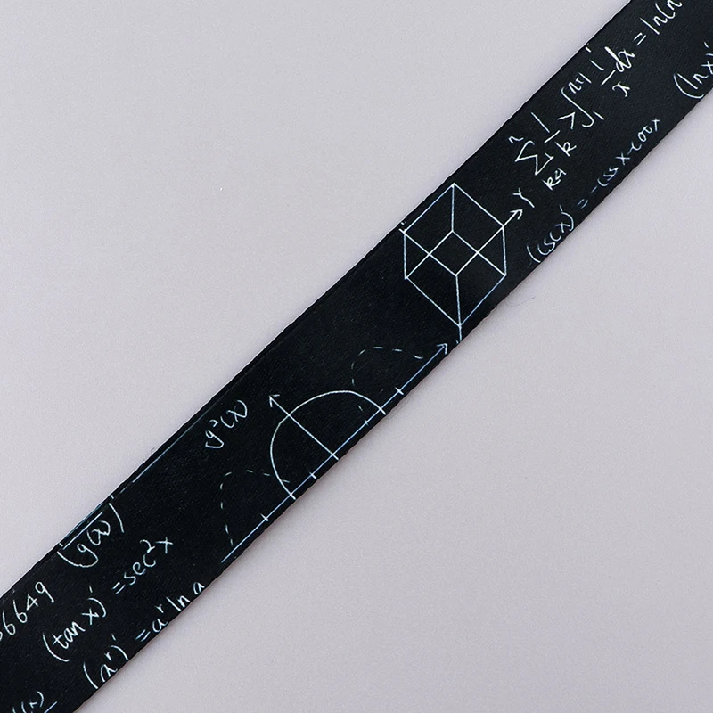 Fórmula Matemática Avançada Lanyards Keychain Holder, ID Card Pass Hang Rope, Lariat Lanyard Chaveiro, Matemática Presentes para Amantes