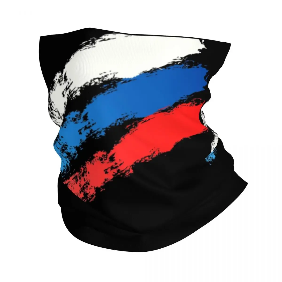 New Russia Flag Russian Pride Bandana Winter Neck Warmer Men Windproof Wrap Face Scarf for Ski Gaiter Headband