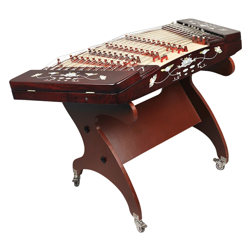 

Dulcimer Beginner Wood Material Teaching Series Burgundy