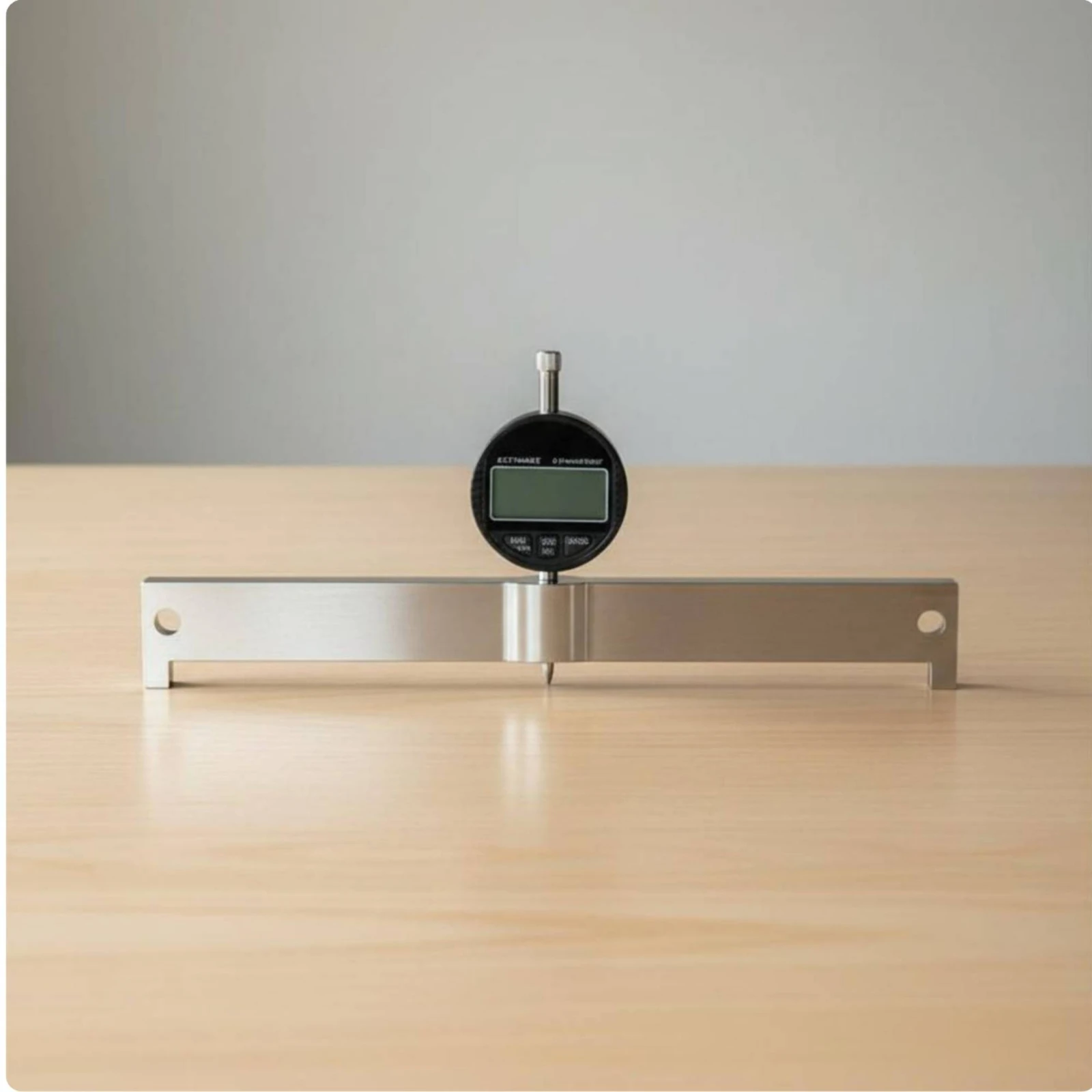 Digital Guitar Level Ruler Recalibrate-to-Reset to Baseline Guitar Neck Relief Gauge Neck Relief Gauge Easy to Read