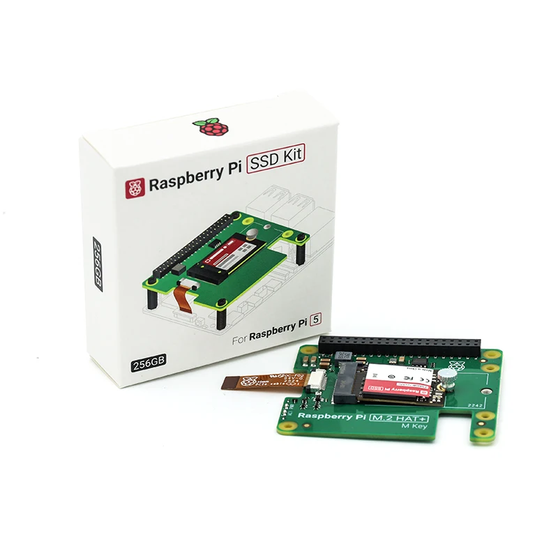 Raspberry Pi SSD Kit For Raspberry Pi 5, Includes Raspberry Pi M.2
