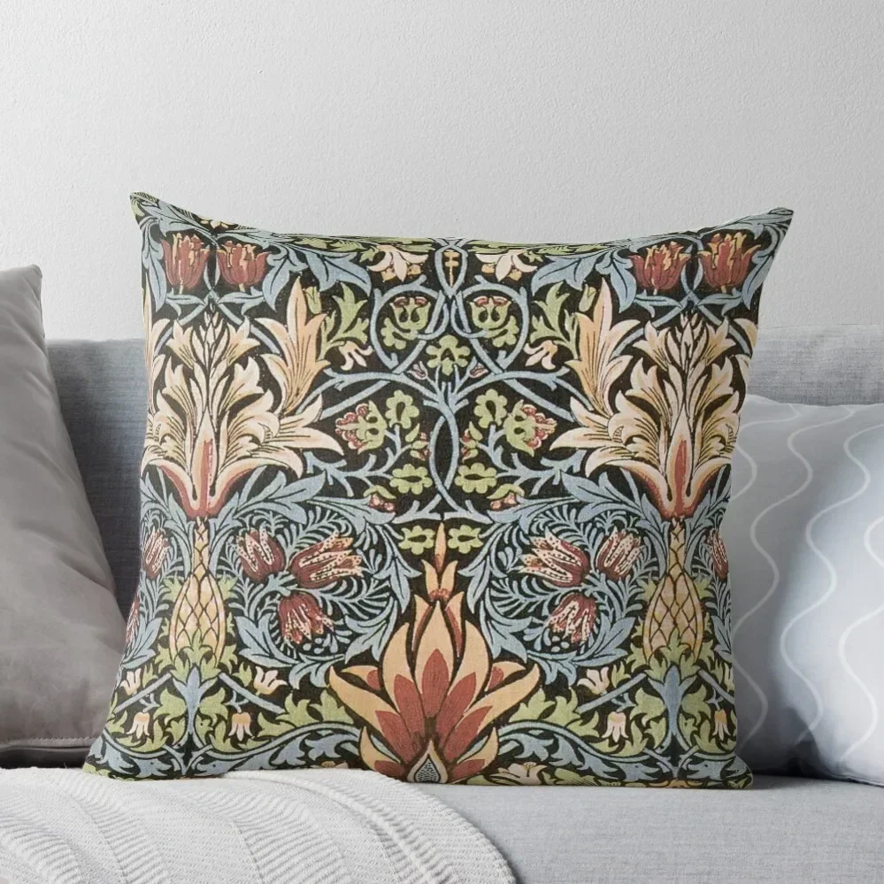 

william morris floral arts and crafts Throw Pillow Sofa Pillow Cover Couch Cushions Christmas Covers pillow