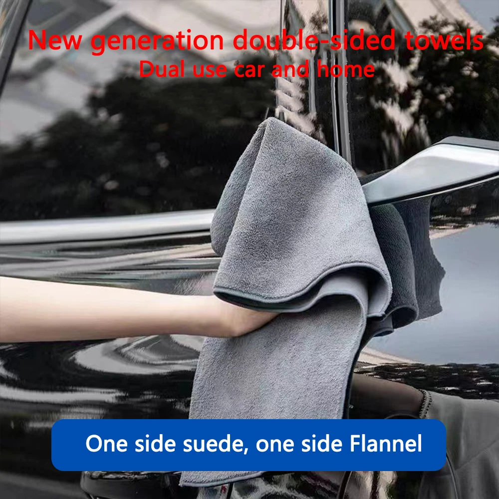 Car Cleaning Cloth Wash Drying Towe Absorbent For Skoda Octavia A5 A7 A4 4 2 3 MK1 MK3 MK4 RS IV 5e Virs Auto Accessories