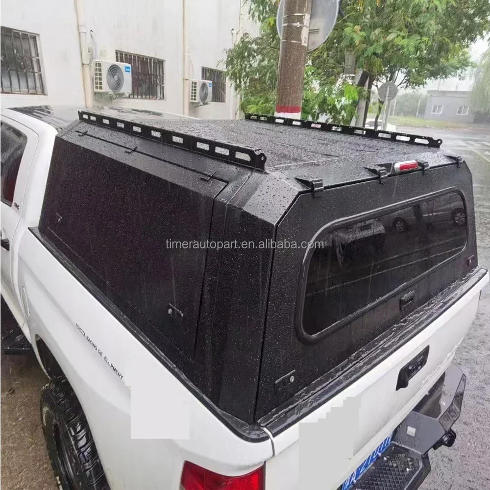 Waterproof Shell For Nissan Frontier 2020 Silverado Full Bed Back Canopy Hard Camper Top Tape Open Cover