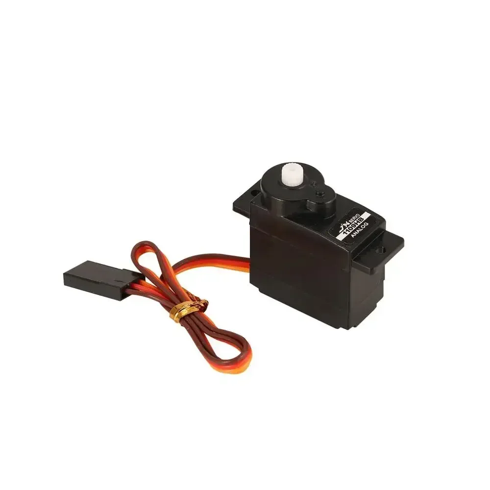 JX PS-1109HB 4.8V-6V 9g 2KG Coppia Grande Ingranaggio In Plastica Mini Micro Servo per 1/18 RC Auto Aereo Barca Moto Robot Wltoys Parti
