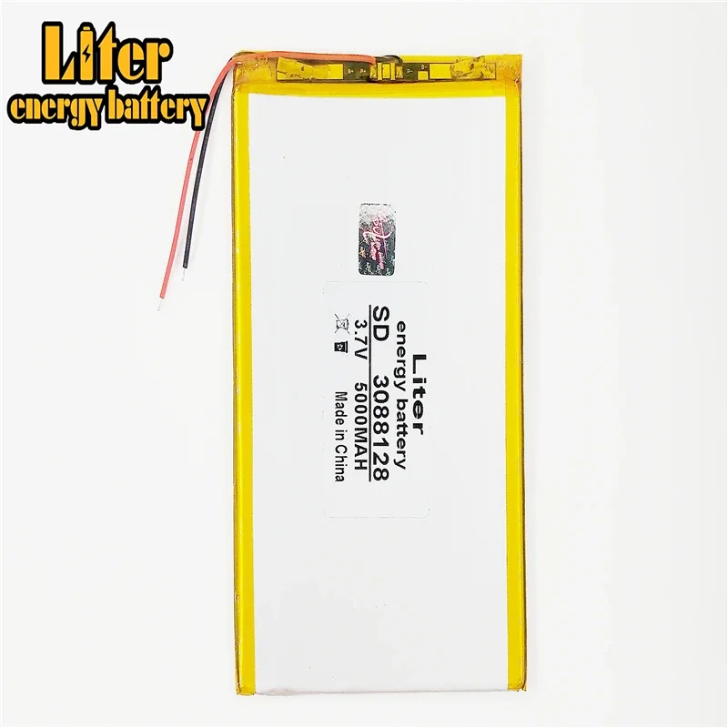 3.7V,5000mAH,[3088128] Polymer battery 9 inches tablet battery domestic the built-in rechareable battery