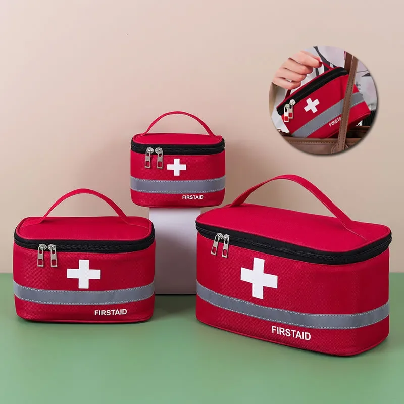 Medical Bag Empty Medical Storage Bag for Outdoor Travel Camping Hiking