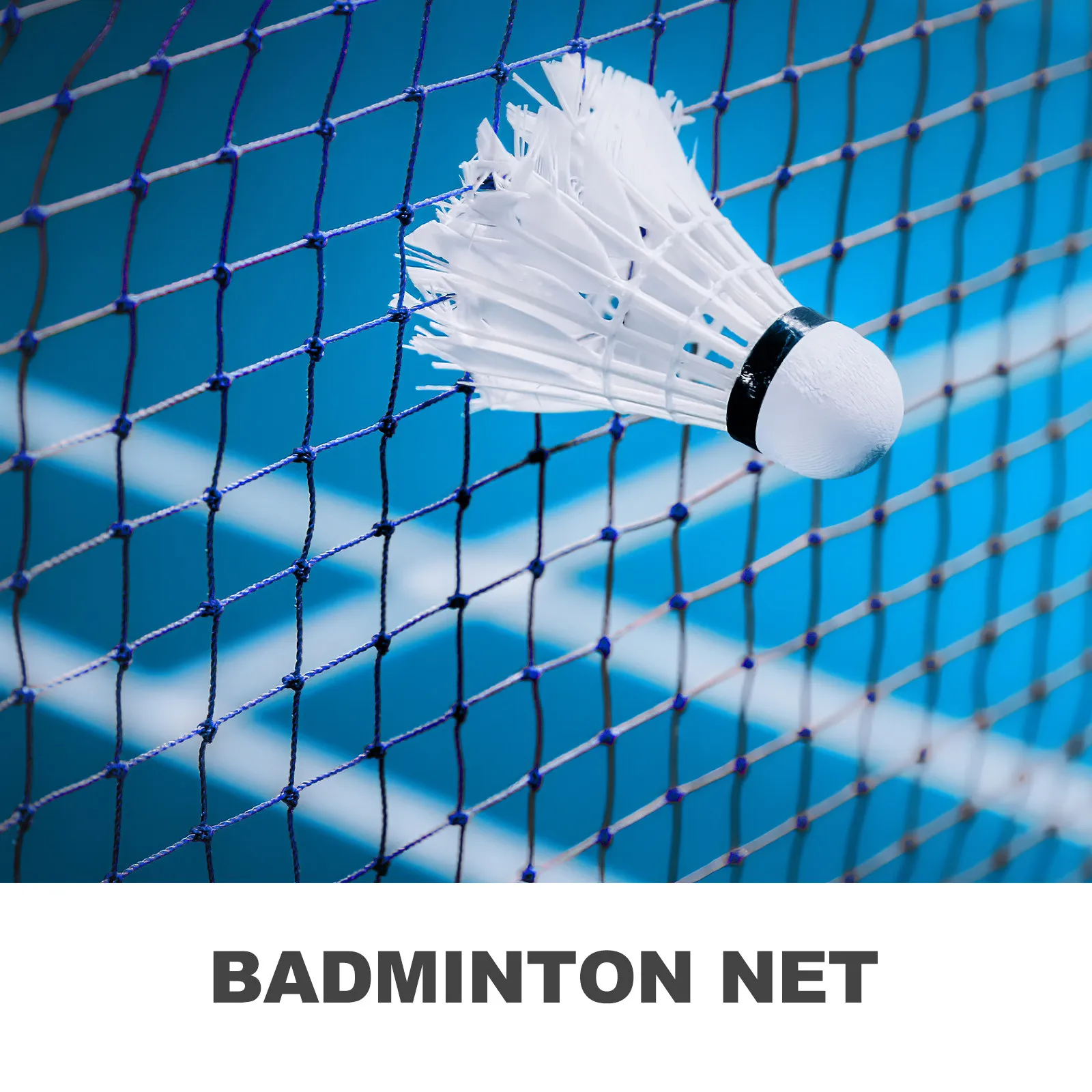 

Stable Badminton Net Portable Compact Design Small Mesh High-Density Polypropylene Fiber Easy Setup Sports Net for Backyard