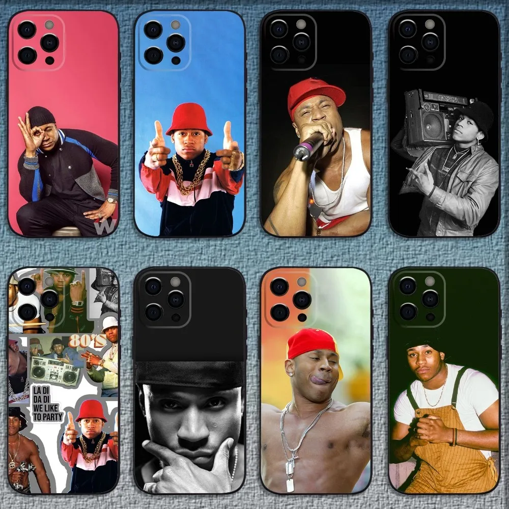 

Rapper L-LL Cool J Phone Case For iPhone 16,15,14,13,12,11,Pro,X,XS,Max,XR,Plus,Mini Soft Black Cover