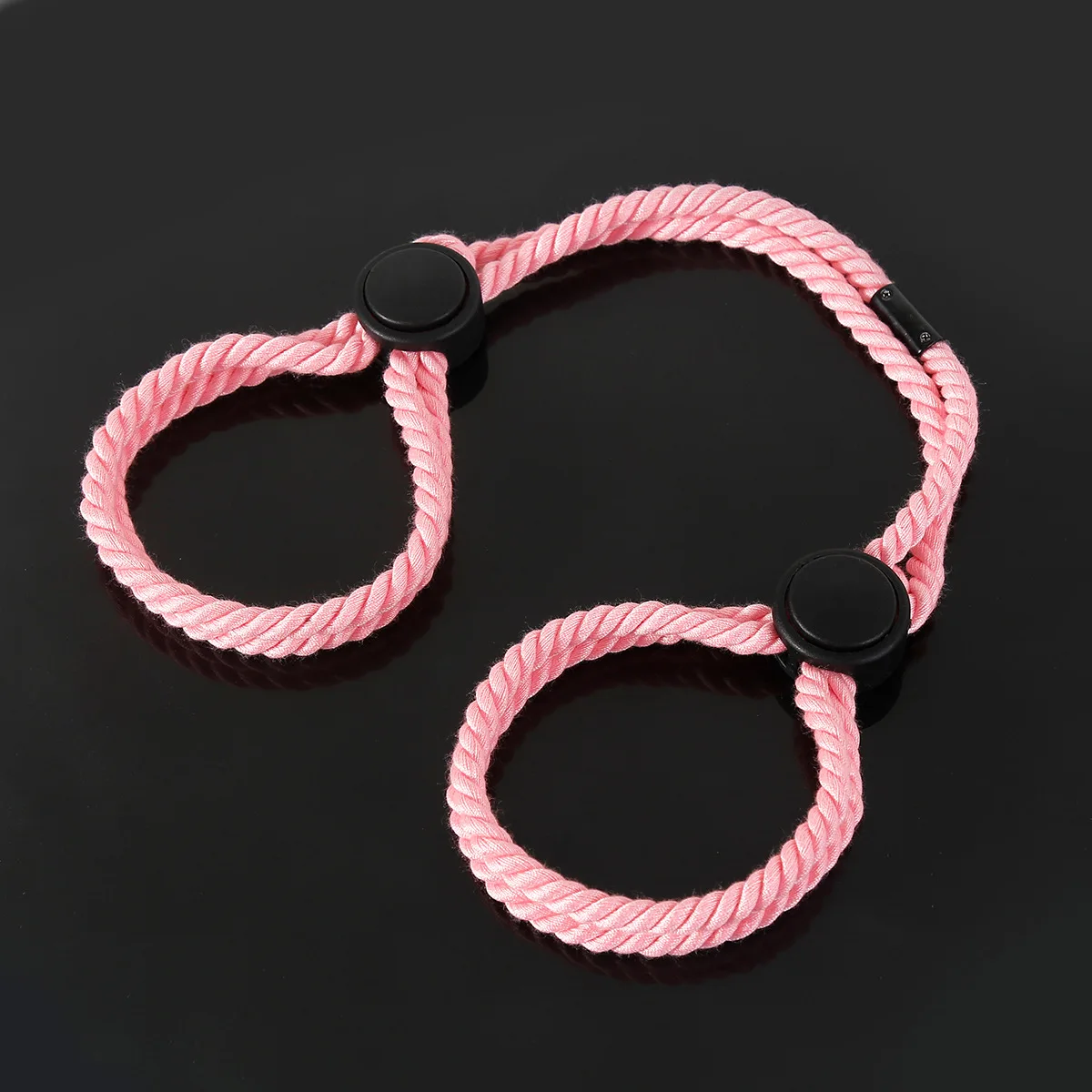 

Game Parties Role-playing Stage Props Cotton Rope Handcuffs And Leg Cuffs Multi-functional Self-binding Supplies Suitable