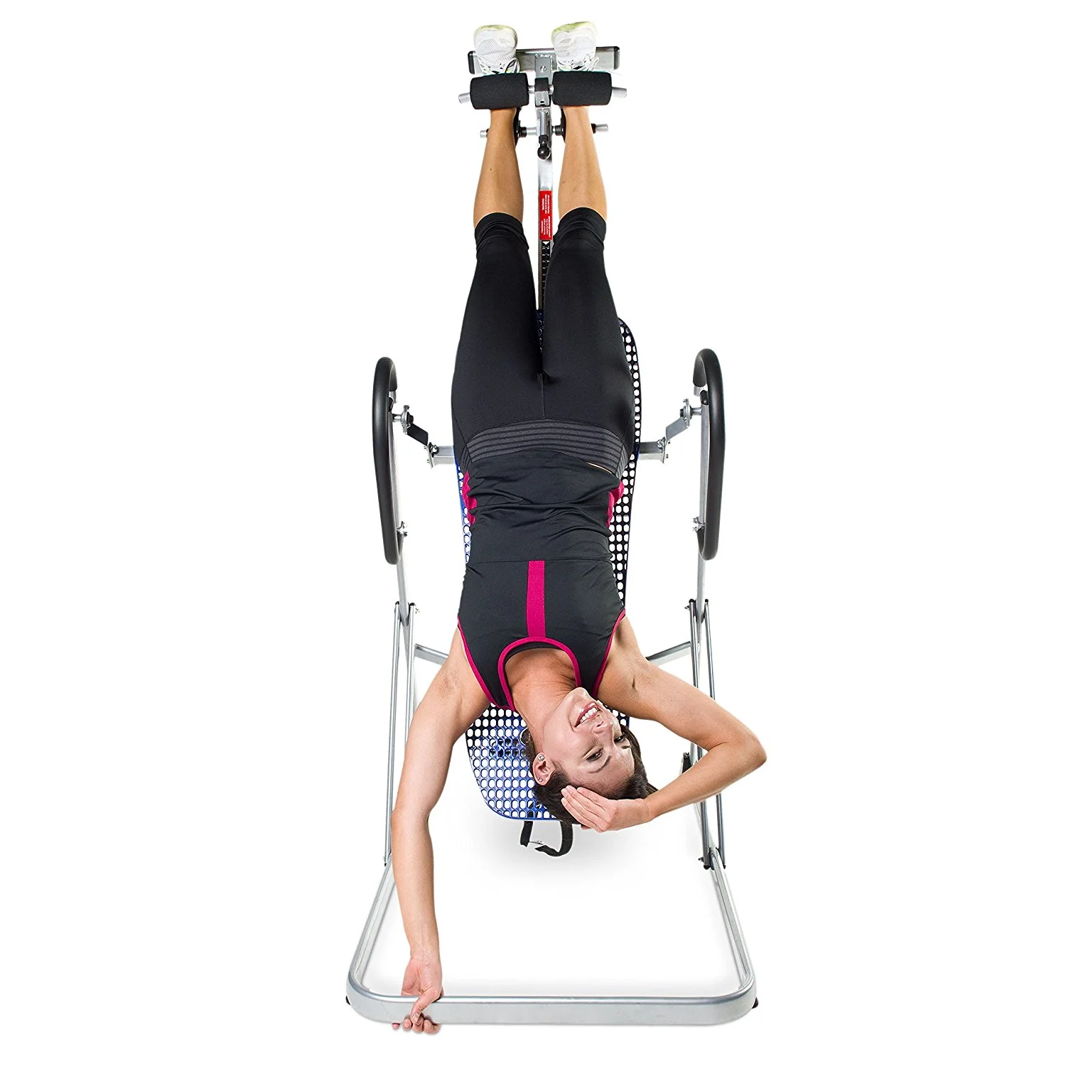 フィットネスカイロプラクティックバックストレッチャー安全ホームジムトレーニング折りたたみ式逆さまデバイス反転テーブル