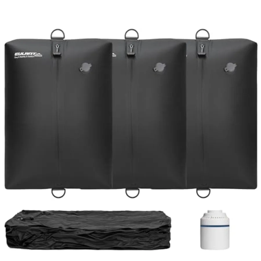 

Travel vacuum bags with pump, waterproof IPX8 zipper compression bags for suitcases and backpacks, space-saving organizers for