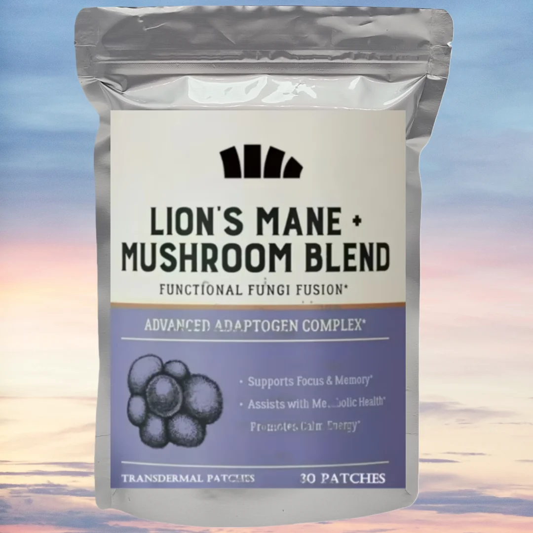 

30 трансдермальных пластырей с грибами Львиная грива, Кордицепсом, Рейши и Грибом турецкого хвоста для улучшения памяти и поддержки работы мозга