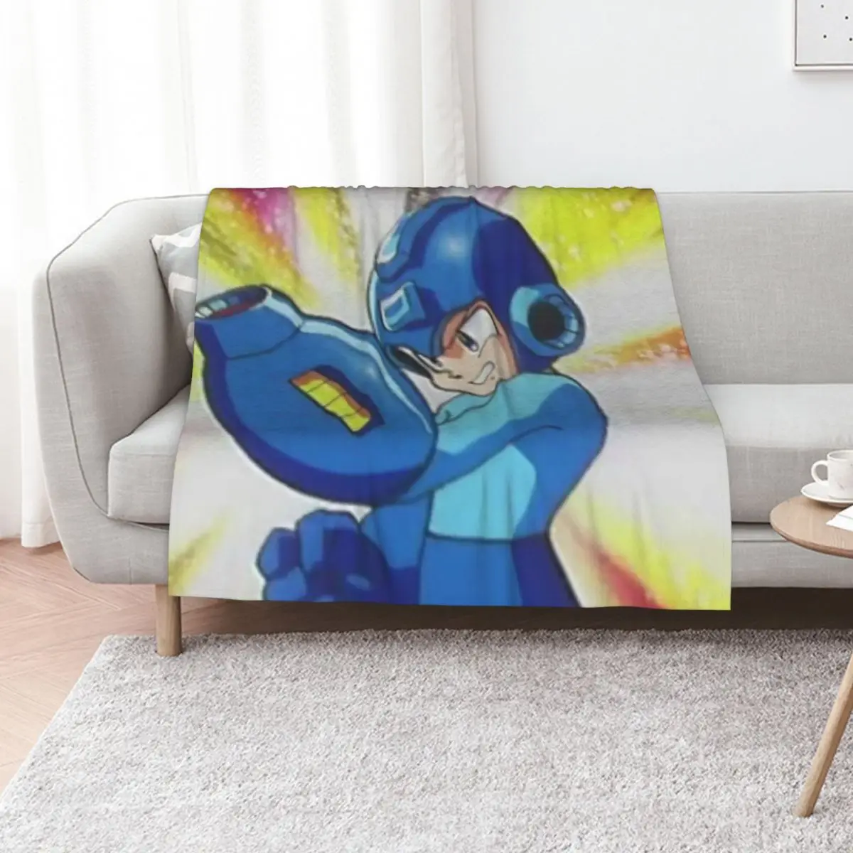 Mega Man 8 Intro Throw Blanket heavy to sleep Baby Luxury Throw Sofa Quilt sofa bed bed plaid Blankets