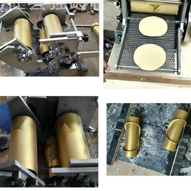 Small Arabic Pita Oven / Kuboos Or Pita Bread Making Machine / Automatic Pita Bread Machine